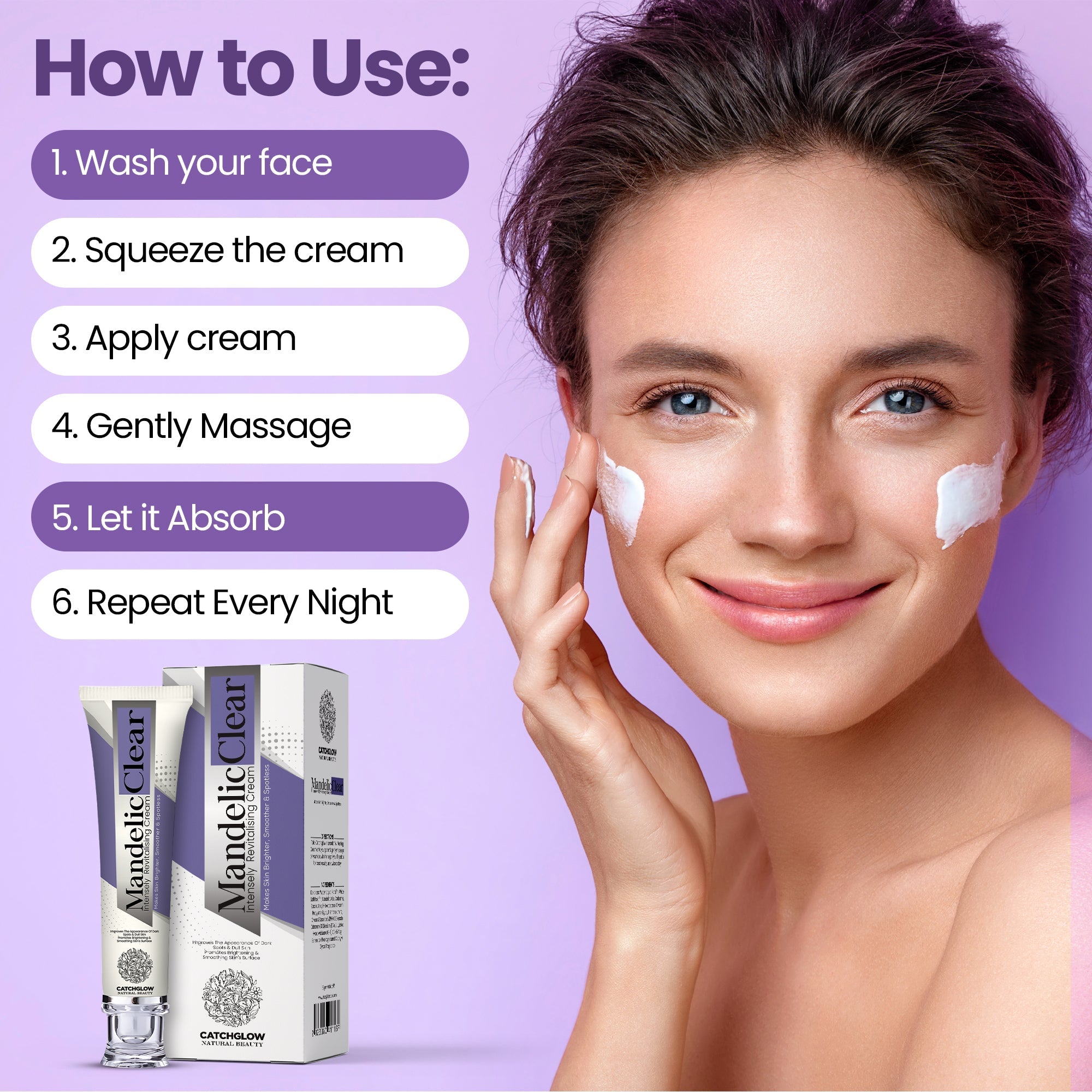 MANDELIC BRIGHTENING CREAM (BUY 1 GET 1 FREE)