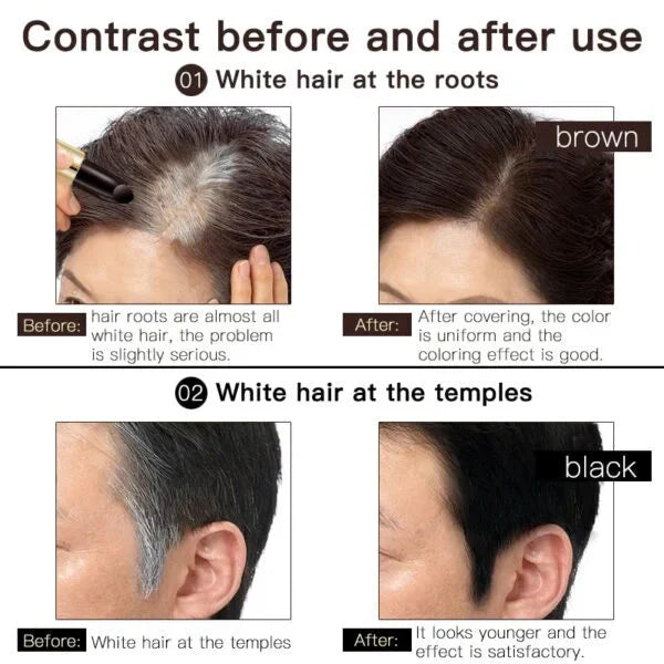 Color Hair In🕑 2 Mint🔥Water And Sweat Proof Hair Comb Dye