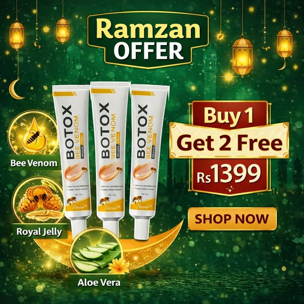 Botox Bee Venom Wrinkle Removal Cream ( Buy 1 Get 2 Free )