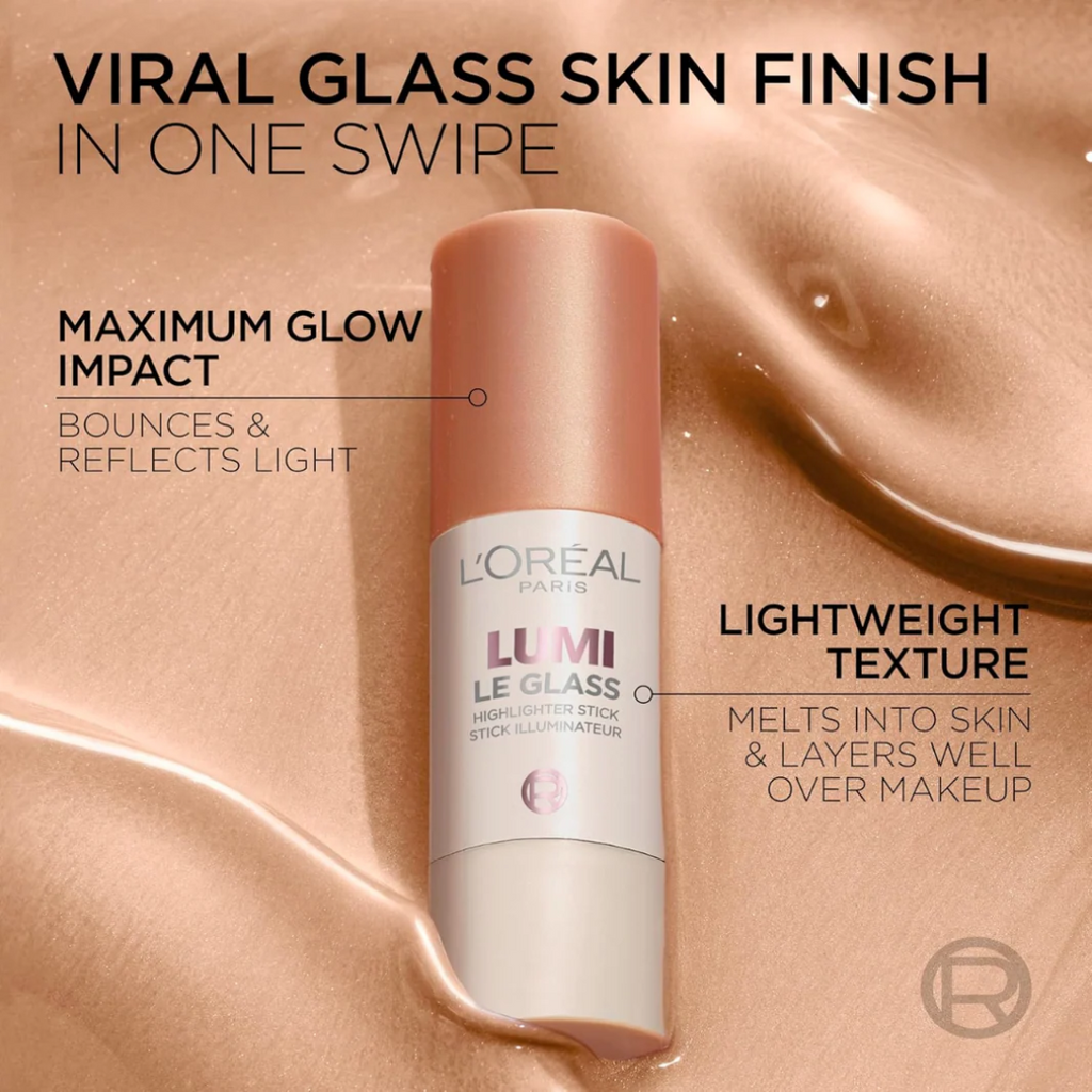 L'Oréal lumi glass stick (Natural glowing skin, moisurizer, primer and highlighter)