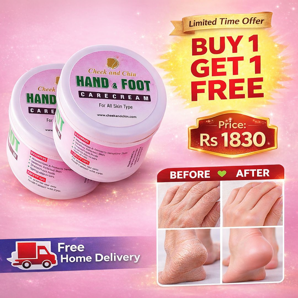 Hand & Foot  Whitening Cream – Deep Moisture & Repair ( Buy 1 Get 1 Free )