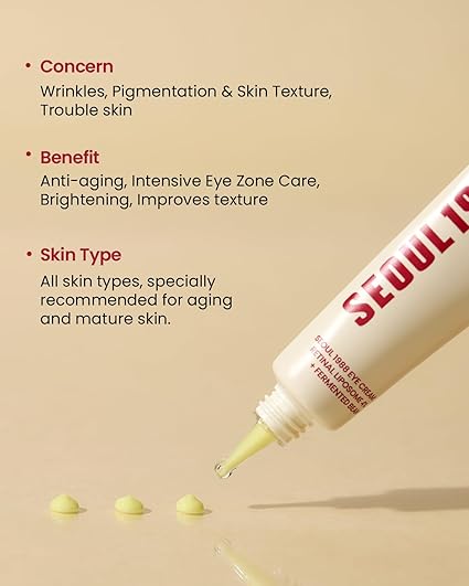 SEOUL 1988 Eye Cream – Retinal Liposome 4% + Fermented Bean ( Buy 1 Get 1 Free )