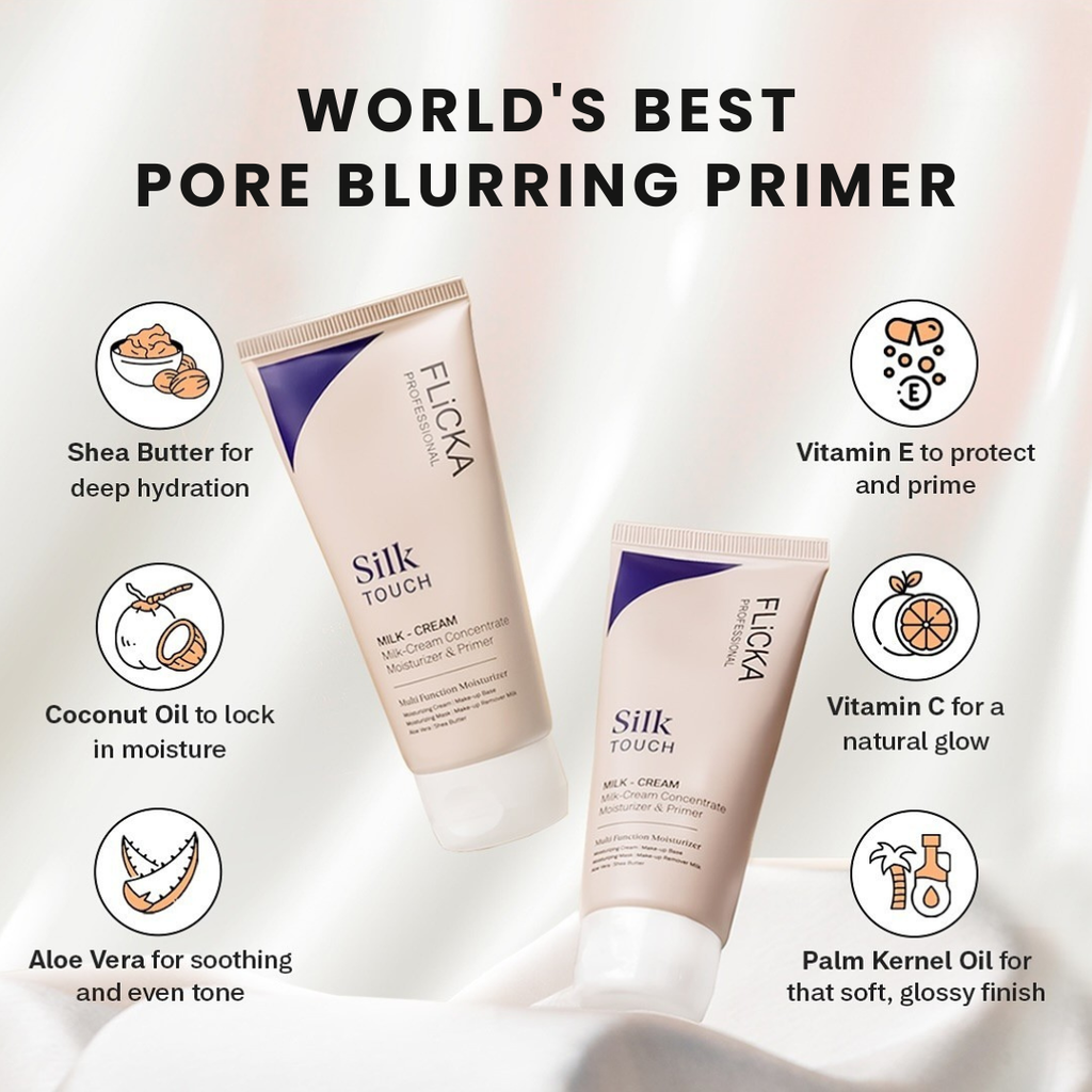 FV Foundation+Flicka Silk Touch Primer Free