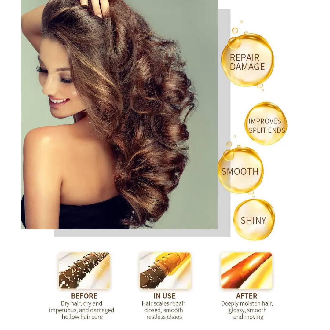 Keratin Hair Mask with Brazil Nut Oil – Deep Repair & Shine 500 ml