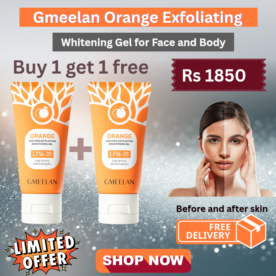 Orange Exfoliating gel by one get 1 free
